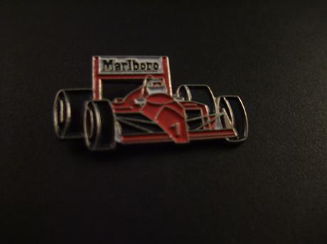 Ferrari F310 formule 1 wagen van Michael Schumacher, sponsor Marlboro